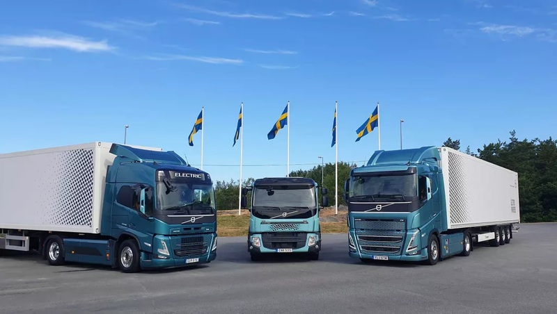 Volvo lastvagnar Sverige