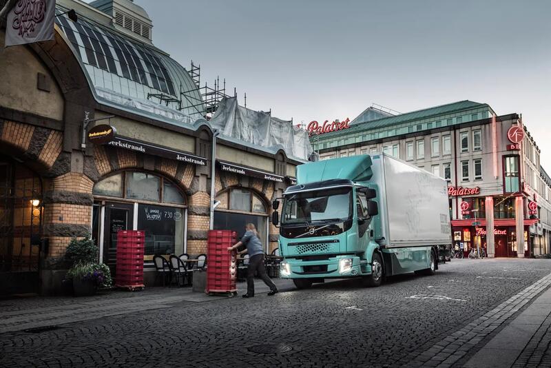 Volvo lastbil i Göteborg